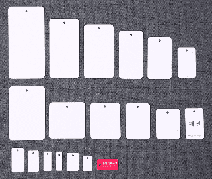 平張單張服裝吊牌彩卡紙 平張單張服裝吊牌彩卡紙