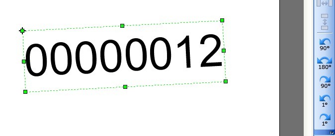 TSC標簽打印機如何傾斜打印流水號？打印機調節還是軟件調節？